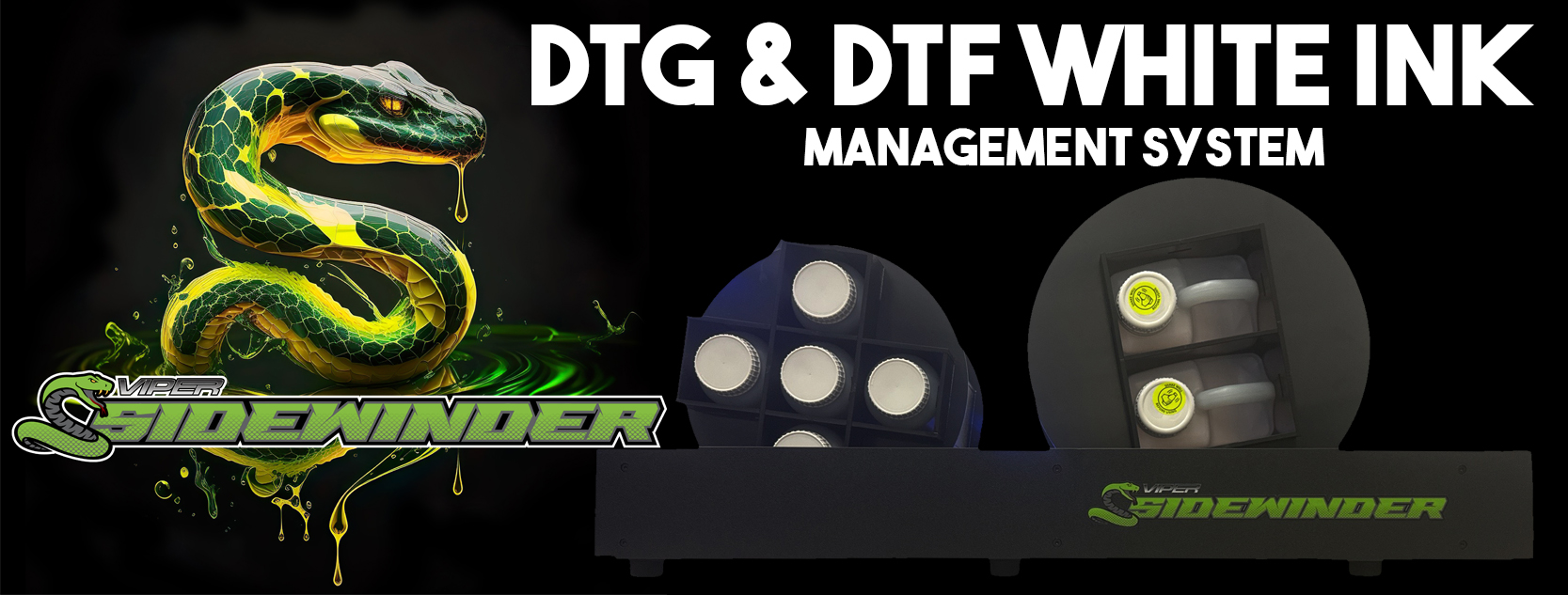 SIDEWINDER DTG & DTF White Ink Management System